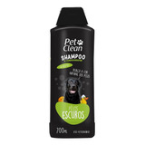 Shampoo Condicionador 700ml Escurecedor P/ Cachorros E Gatos Fragrância Neutro Tom De Pelagem Recomendado Escuro