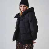 Campera Puffer Juno Black