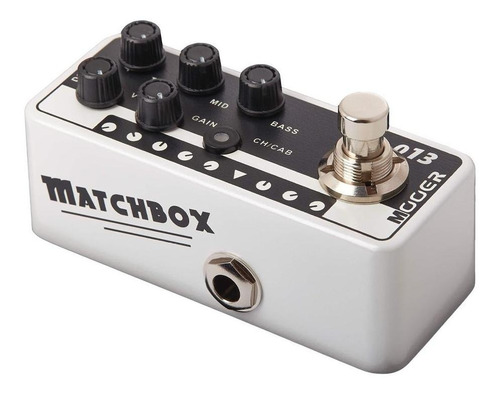 Pedal Pré Amplificador Para Guitarra Matchbox M01 Mooer