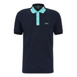 Polo Para Hombre Boss Regular Fit En Algodón Moderno