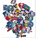 30 Calcomanias-parche Stickers Pegatinas Adhesivas Snoopi S3