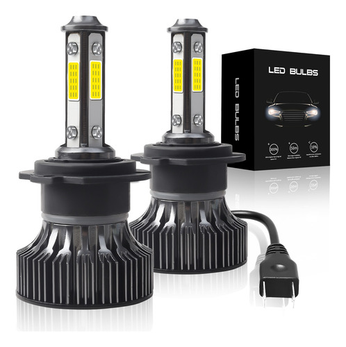 Kit De Faros Led H7 H11 9005 9006 Luz Alta Y Baja Canbus Csp