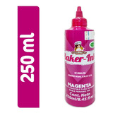 Tinta Comestible Para Impresora Baker Ink Magenta 250 Ml