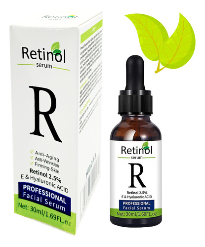 Retinol Serum  Vitamina E Y Acido Hiauluronico 30ml