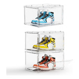 Sneakerview Cajas De Zapatos Transparentes De Acrilico, Alma