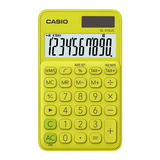 Calculadora De 10 Dígitos Color Verde  Sl-310uc -yg Casio.