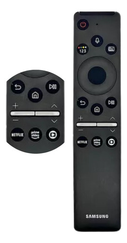 Controle Original Samsung Atalho Comando Voz Tu8000 / Au8000