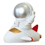 Resina Astronauta Figuras Decorativas Miniaturas Estatuilla