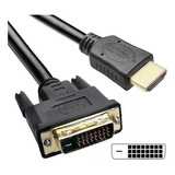 Cable Dvi-d 24+1 Macho / Hdmi Macho Dual Link 1,80 Mts