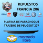 Platina De Parachoque Trasero De Peugeot 207 Peugeot 207