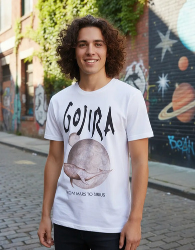 Playera Gojira From Mars To Siriu Death Metal Progresivo Mar