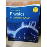 Complete Physics For Cambridge Igcse - Oxford 3rd - Usado 