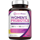 Doctor's Recipes - Probiótico Para Mujeres, 60 Cápsulas,