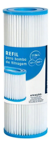 Refil (filtro) Para Bomba Filtragem 1136l/h Com 2un Bel
