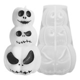 Moldes De Silicona De Calabaza De Halloween Hacer Velas...