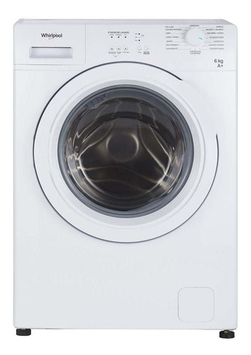 Lavarropas Automático Whirlpool Wnq06a Blanco 6kg 220 v