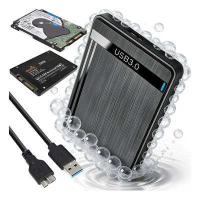 Carcasa Disco Duro Case Para Hdd Ssd 2.5 Pulgadas Con Cable | MercadoLibre