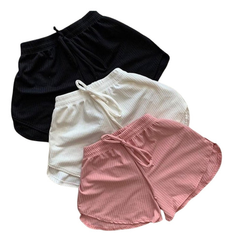 Kit 3 Short Academia Feminino Atacado