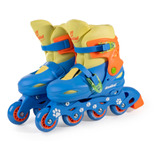 Patins Roller Inline Infantil Azul 34-37 Fenix