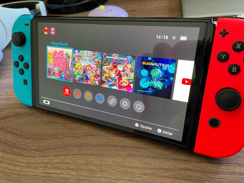 Nintendo Switch Oled Desbloqueado