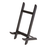 Bards - Soporte Plegable De Madera Negra, 24,13 Cm De A...