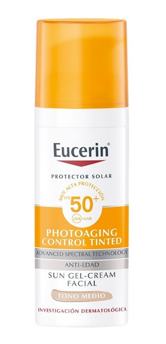 Eucerin Sun Protector Solar Fps 50 Facial Cc Cream Color
