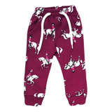 Babucha Jogger Nena Niña Friza Jinete/caballos