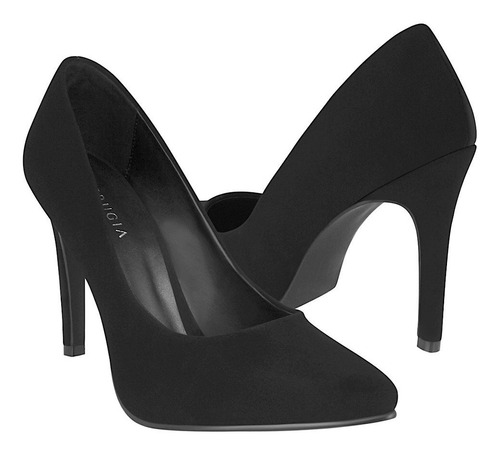 Tacones Dama Perugia 10673 Suede Negro