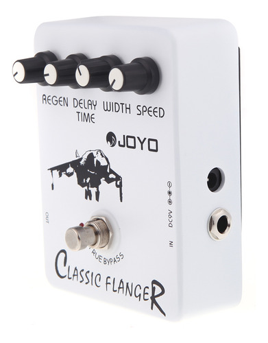 Pedal De Efectos Clásico Con Verdadero Pedal Joyo Flanger Jf