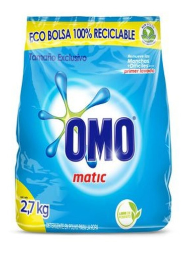 Omo Detergente Polvo Matic Multiacción 2.7kg