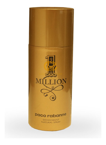 Perfume Em Spray Deo Paco Rabanne One Million Edt 150ml | 100% Original Lacrado Com Selo De Importação E Nota Fiscal Pronta Entrega