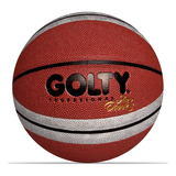 Balón Baloncesto Golty Profesional Aero No. 5-marron/plata