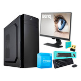 Kit Pc Cpu Intel Core I3 Ram 8gb 240gb Nvme Ssd Monitor