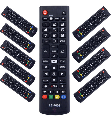 Kit 10 Controle Remoto Para Tv LG Smart Atacado Barato Nota