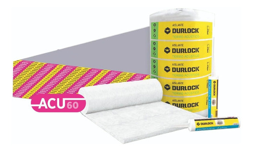 Kit Sistema Acustico Revestimiento Durlock Acu60 X 14.4 M2