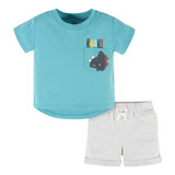 Set Polera Y Short Niño Gerber