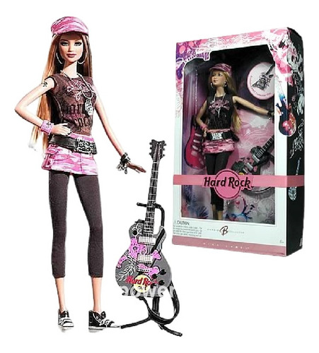 Barbie Hard Rock Cafe - 100 % Original - Impecable Estado !