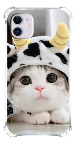 Capa Capinha De Celular Personalizada Gato Gatinho Cute 021