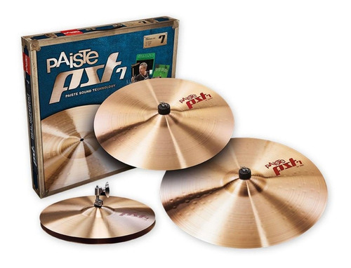 Hi-hat 14+crash 16+ride 20 - Marca Paiste