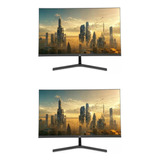 Paquete De 2 Monitores Yeyian De 24  Full Hd 100hz 4ms Hdmi