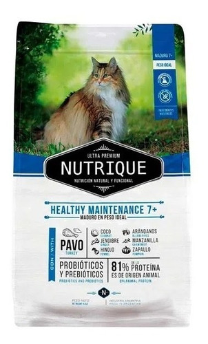 Nutrique 7+ Cat Healthy Mainten X 7.5 Kg