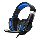 Auriculares Gamer Python Fly G9000 Mini Ps4 Pc Azul Led