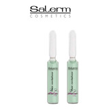 2 Ampollas Regenerador Capilar Salerm Cosmetic Control Caida