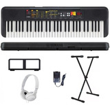 Teclado Musical Yamaha Psr-f52 61 Teclas + Suporte + Fone