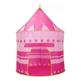 Carpa Pelotero Casita Castillo Infantil Autoarmable Color Rosa