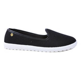 Tênis Sapatilha Moleca Slip On Feminino Preto