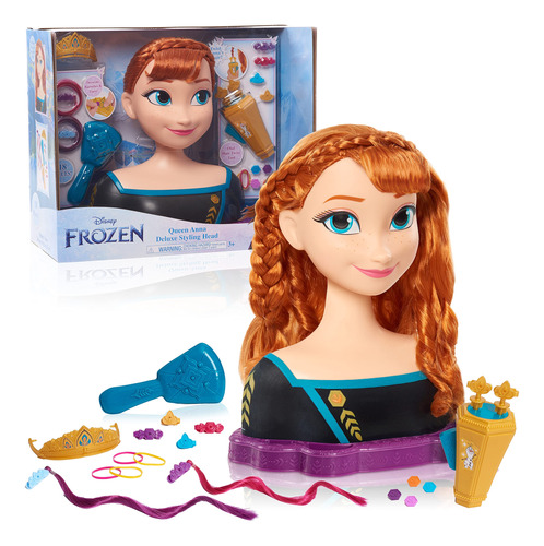 Just Play - Cabezal De Peinado Y Accesorios De Lujo Frozen .