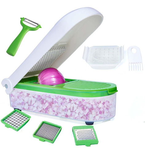 Lhs Vegetable Chopper Slicer 6 In 1 Veggie Chopper Dicer ...