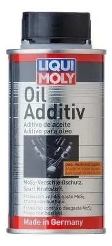 Anti Fricción Aditivo Liqui Moly Oil Additive Antidesgaste 