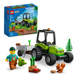 Tractor Lego City Park 60390, Juguete Con Remolque Para Niño